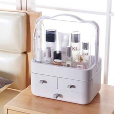 Miranda 透明化妝品收納盒, 1個