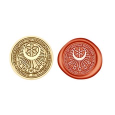 Mihwabujang 聖誕節封蠟印章 封蠟火漆印章, 22 SD_058, 1個