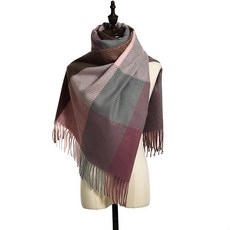 어반플렉스 격자 무늬 스카프