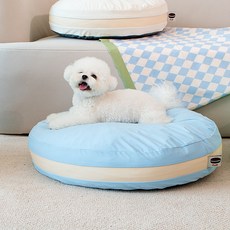 CHOCOPET house 狗狗馬卡龍坐墊 記憶棉坐墊, 藍色(冰鎮藍檸檬)