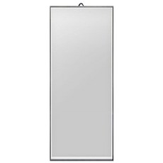 浴室適用壁掛式鏡子 大, 黑色