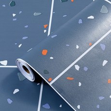 Unheve 日常地板貼紙, 02藍色碎星