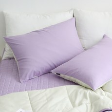 지베딩 이지라벨 먼지없는 건조기사용가능한 베개커버 2p + 베개솜 2p 세트