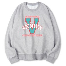 VENHIT Logo印花寬鬆棉質長袖上衣