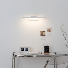 hit LIGHTING 長條桿藝廊畫廊壁燈 10W F34808, 白色(F34808WH)