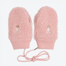 SHOOPEN 兒童 WARM UP 小熊絨毛手套 HPKAGEFV3U