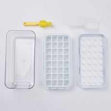 Housimple 第2季堆疊按壓製冰盒, 白色, 1套