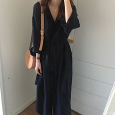 DaysOnShop 日常夾克長版洋裝, 海軍藍