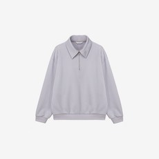 Mind Bridge 男款Dogood MAB半拉鍊寬鬆翻領大學T MXTS6152