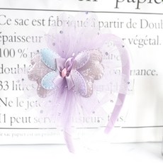 女童款 Bloom 粉彩蝴蝶結紗質髮帶