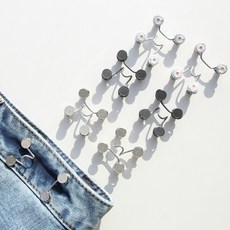 엘바스터 원터치 허리 조절 클립 3종 x 2p 세트, 혼합색상, 1세트