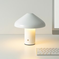 비츠조명 LED 바쉬 스탠드 조명, 화이트