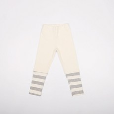 레인보우키즈 아동용 쫀쫀 단가라 배색 레깅스