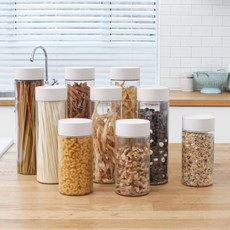 KAZT 多功能冷藏保鮮罐組, 白色 700ml 3入+1L 3入+1.2L 3入, 1組