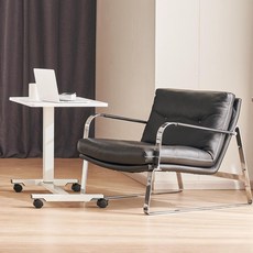 컴프프로 Shabby arm chair 방문설치, 블랙, 1개