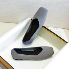 윈윈컴퍼니 베이직 심플 무지 니트 플랫 단화 YT_RC1074