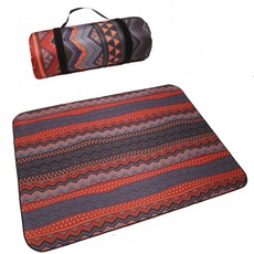 소니오 페르시안 방수 휴대용 피크닉 매트, 04 페르시안 블랙