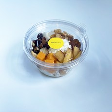 Tinapicnic 一次性沙拉杯盒 + 黃色貼紙套組, 20套