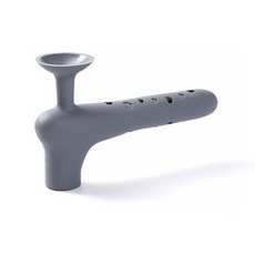 I Love Home 吸盤式防撞固定門把, 灰色