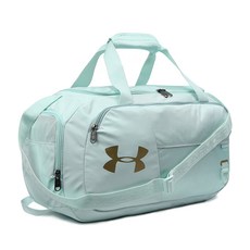 UNDER ARMOUR Undeniable DF 4旅行包 XS號, 藍薄荷徽標 (1342655-403)