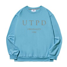 UNTAPPED 男士大尺碼 Serif 大學T恤