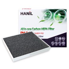 HANiL FILTER PM0.3 HEPA 活性碳 汽車冷氣濾網 The New Ioniq / Kona EV, 1個, GG185