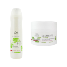 WELLA PROFESSIONAL 洗髮精 250ml+髮膜 150ml JHK_571, 1套