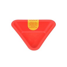 lollaland 3角迷你兒童碗, 紅色, 1入