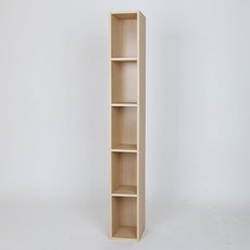 퍼티크 인테리어 틈새장 200, 오트밀, 5단