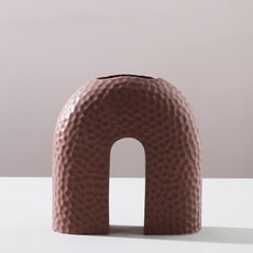 北歐拱形花瓶, 棕色