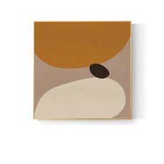 抽象畫室內裝飾畫框 第4款, 金色