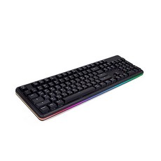 HANSUNG SUPERSTORE TFG ARF 佳達隆 RGB 電競 LP 有線光軸鍵盤 青軸, 黑色, 單一商品, 一般型