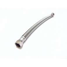 新多多小舖 六分轉四分鋼絲軟管 水龍頭軟管 防爆防裂 冷熱通用, 1尺, 1個