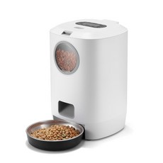 PET eRang 寵物純自動餐, 4.5L, 白色的