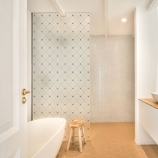 GGOOMIM 無膠靜電鑽石圓點圖案玻璃門窗貼 ch594_m, 混合顏色