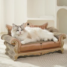 貓咪歐式沙發貓抓板, 1個, 混色