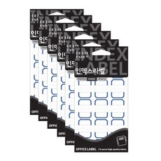 Petit 索引標籤 20-105B 18p, 藍色, 6個