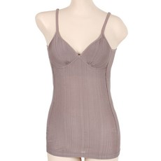 여성용 인견 주름 브라캡 끈 런닝