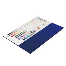 paperculture 達文西壓紋 厚款雙面壓紋紙 4開 180g No 49 鈷藍色, 7個