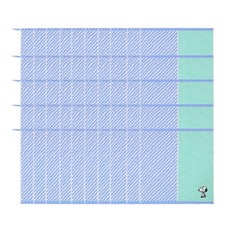 송월타월 스누피 스플릿 핸드타월, 하늘, 50개