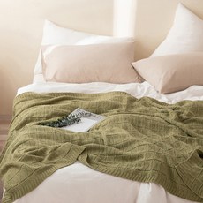 JCP柔和色調針織毯