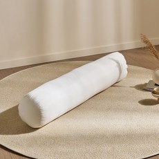 휴가드 마이크로필에버 원형 지퍼형 캔디 쿠션솜, 1개, 화이트