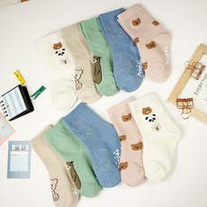 Bidangil 小熊中筒襪10雙組