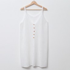 메쉬크런치 니트 레이어드 임산부 원피스