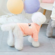 超級英雄狗狗標誌保暖狗毛衣, 粉紅色