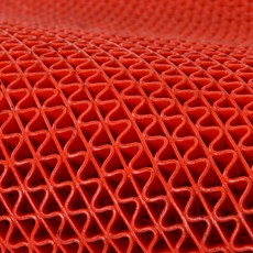 그린세상 실내외용 맘보매트 120 x 200 cm, 적색, 1개