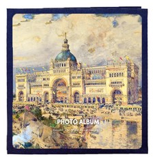 Air 藝術圖案名畫相簿 33.5 x 32.5 x 3 cm, 20張, TYPE 01 白色