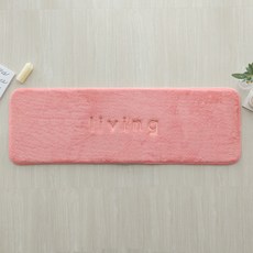 Dulos Korea 家居生活記憶棉腳踏墊, 粉紅色