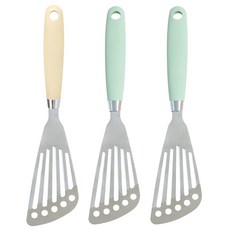 GENIAL NANO&MONO系列三角煎鏟 中 3支組, 1套, 混合顏色