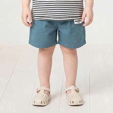 밀크마일 다이빙 베어 시원 4부 우븐팬츠